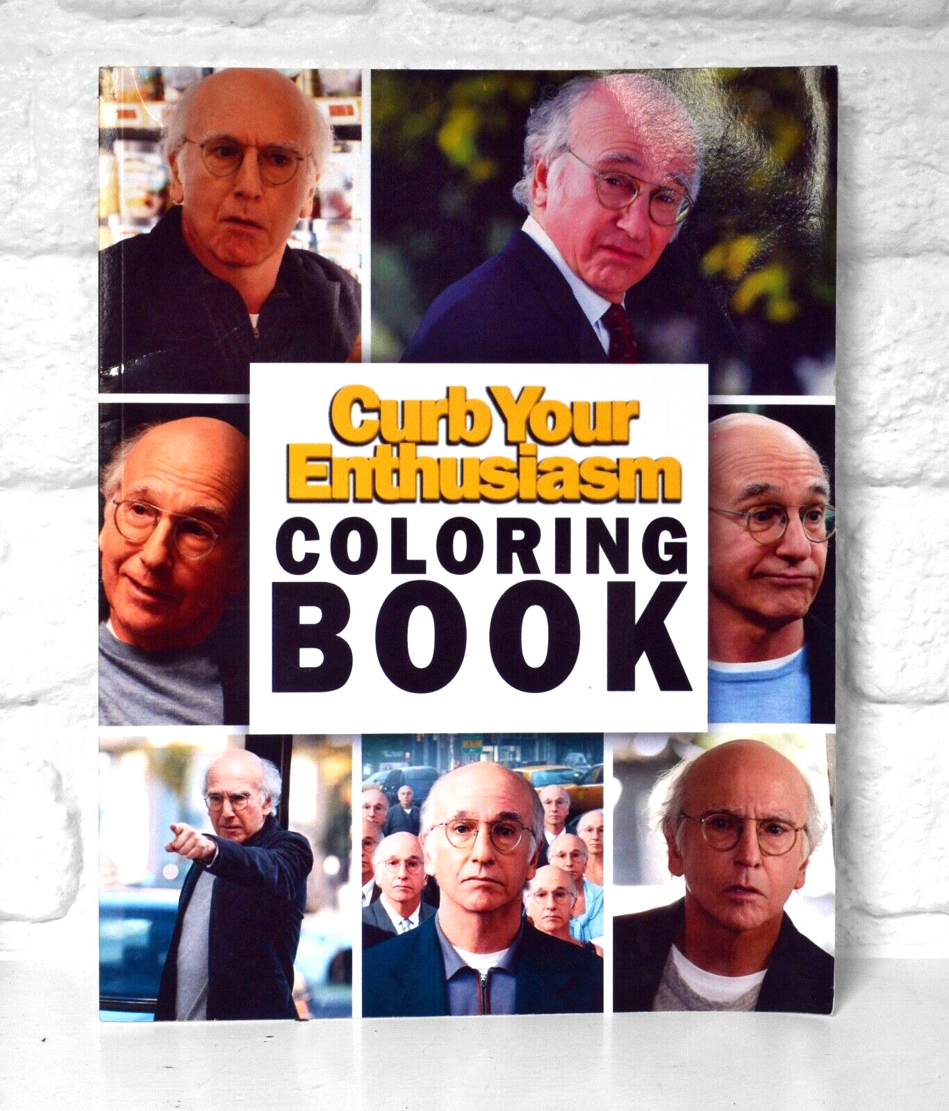 Curb Your Enthusiasm Coloring Book; Rare. Larry David Collectable Colouring Book