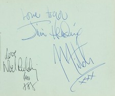 Jimi Hendrix Experience Signatures Traffic Small Faces Authentic Autographs PSA