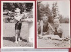 Boys & Their Toys at the Beach (2) Antique 5x7 1930s Photos
