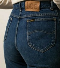 Vintage Lee Jeans Highrise Size 11 Medium made in USA