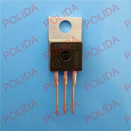 Transistor MOSFET INFINEON TO-220AB SPP17N80C3 17N80C3 5 PIEZAS - Imagen 1 de 1
