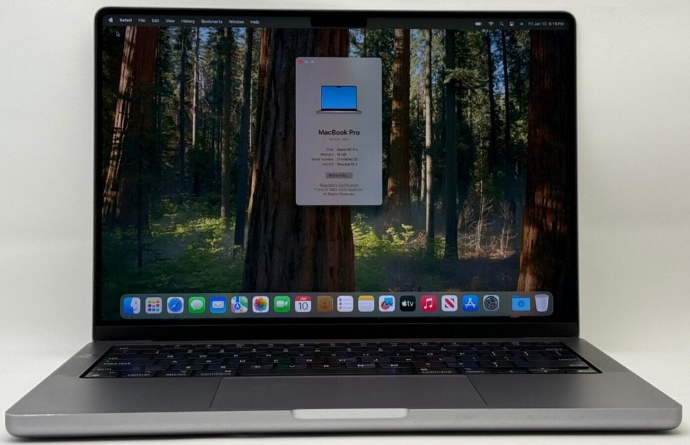MacBook Pro A2442 Space Gray 14