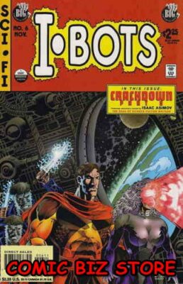 ISAAC ASIMOV'S I BOTS #6 (1996) 1ST PRINTING BAGGED & BOARDED BIG COMICS