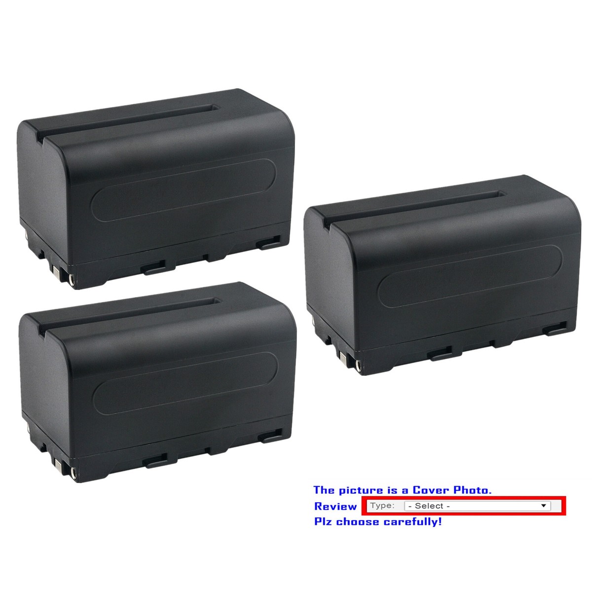 Kastar Battery Replacement for FEELWORLD F6 PLUS 5.5 INCH 3D LUT