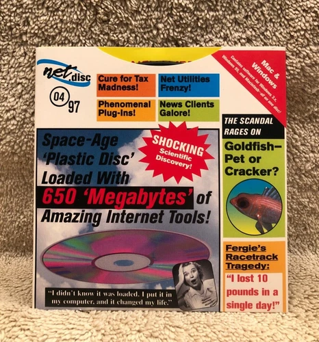 CD-Rom by "net.disc", Software - 1997