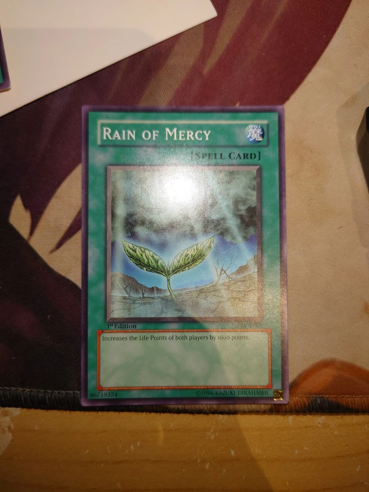 YuGiOh Rain Of Mercy PSV-E065 - 1st Edition Yugioh Spell Card - Image 2 of 2