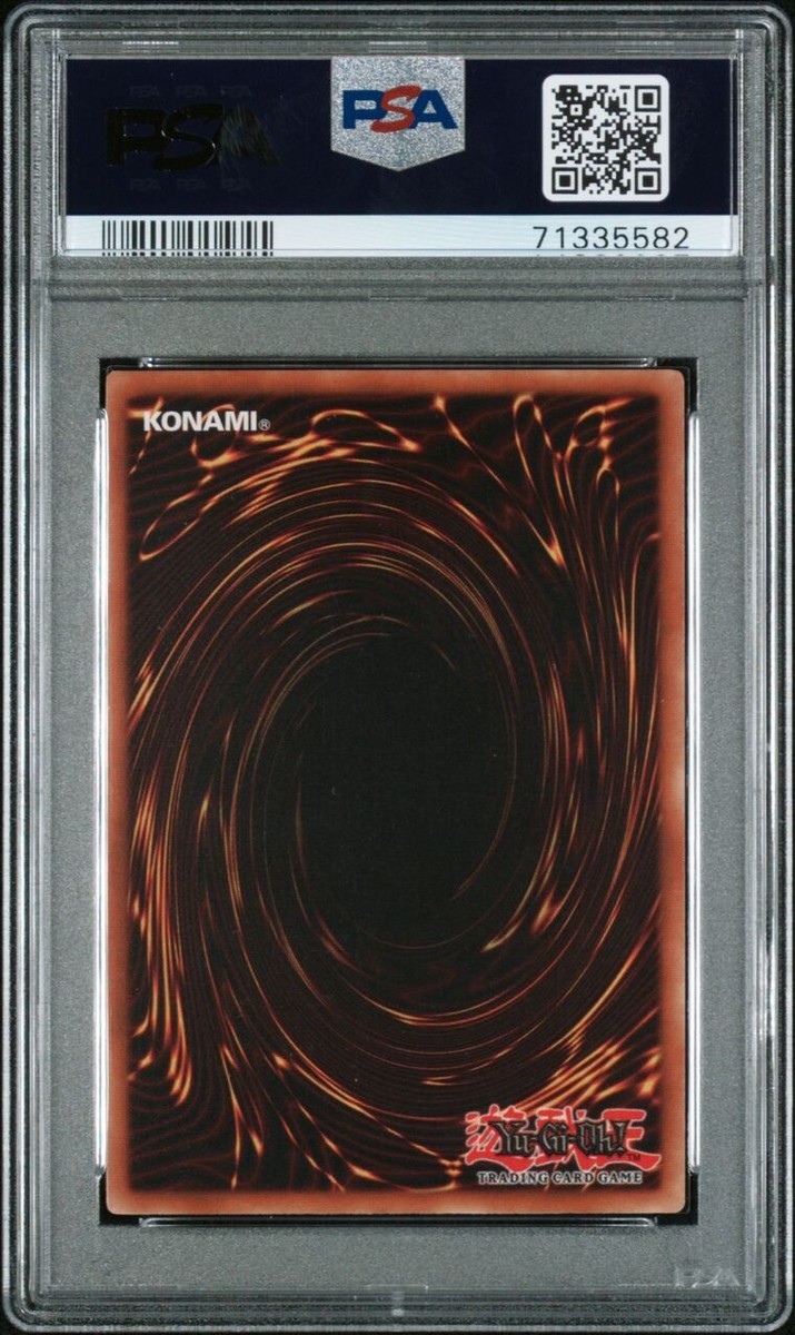 PSA 10 - Yu-Gi-Oh Card - LOB-058 - TRAP HOLE *1st Edition* - GEM