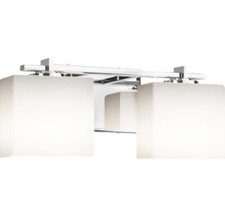 Justice Design Group FSN-8442-55-OPAL-CROM Bathroom Fixture Indoor Lighting
