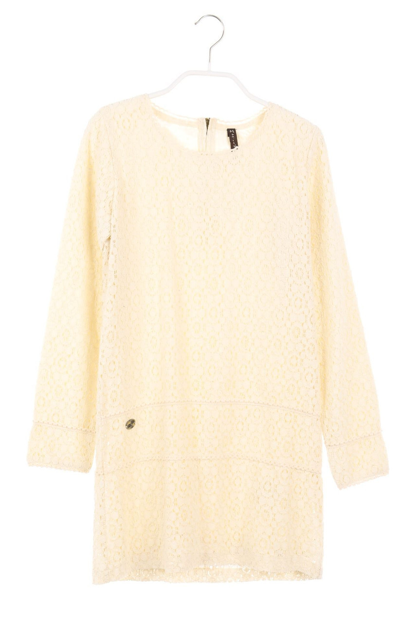 MANILA GRACE Kleid Spitze 140 elfenbein