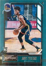 James Wiseman RC 2020-21 Chronicles Basketball Playbook Rookie Card#176 Warriors