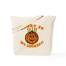 CafePress My Halloween Birthday Tote Bag (142601950)