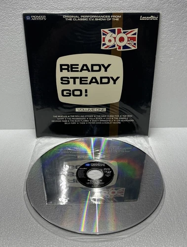 READY STEADY GO! VOLUME ONE Laserdisc LD '60s VERY GOOD CONDITION MUSIC RARE!