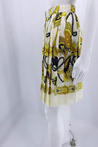 NWT Webel Japanese Baroque Print Flare Skirt SZ XS Designer - Picture 4 of 7