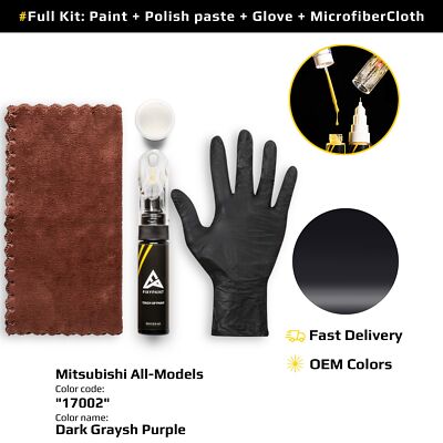 Touch up Paint for Mitsubishi Code: 17002 Dark Graysh Purple High Quality