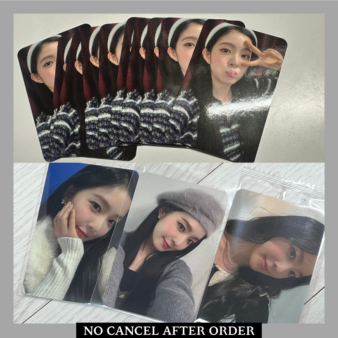 RED VELVET IRENE ALBUM LIKE A FLOWER FANSIGN FS EVENT PHOTOCARD