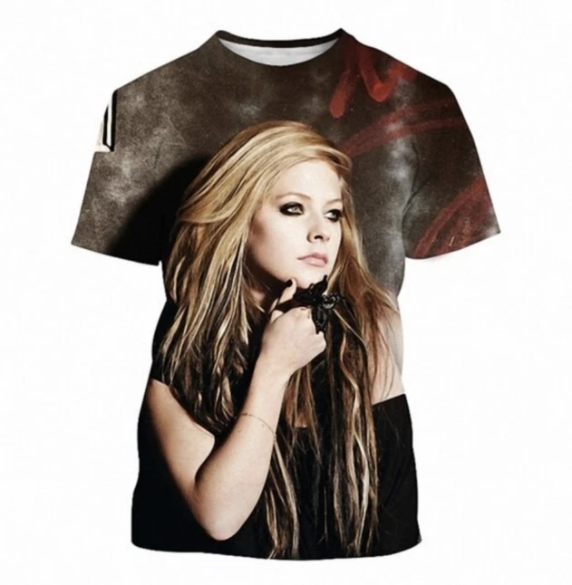 Avril Lavigne shirt 3d