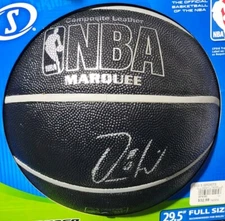 Damian Lillard Autograph Signed Spalding Black Silver Limited Edition Ball SWAU