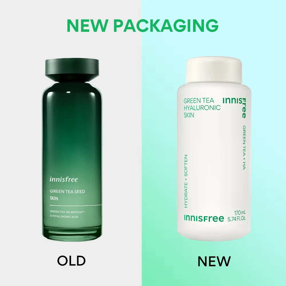 Innisfree green 2024 tea seed skin