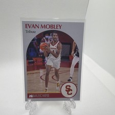 Evan Mobley RC 2021-22 Panini Chronicles NBA Hoops Tribute Rookie Cavs USC