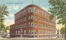 POSTCARD-Y. M. C. A. NASHUA, N. H. 
