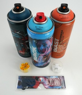Montana Cans Collectable Graffiti Spray Paint Limited Edition Cans Lot Of 3