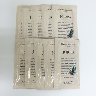 Lebel Natural Hair Soap with Jojoba JO 10ml x 10 Trial Size