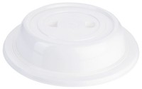 Contacto Tellerglocke 25,3 Cm Weiß Ohne Griffloch,
