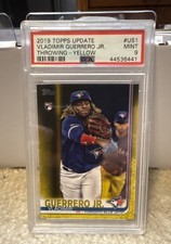 🔥PSA 9🔥2019 Topps Update Series - Vladimir Guerrero Jr. #US1 Yellow (RC)