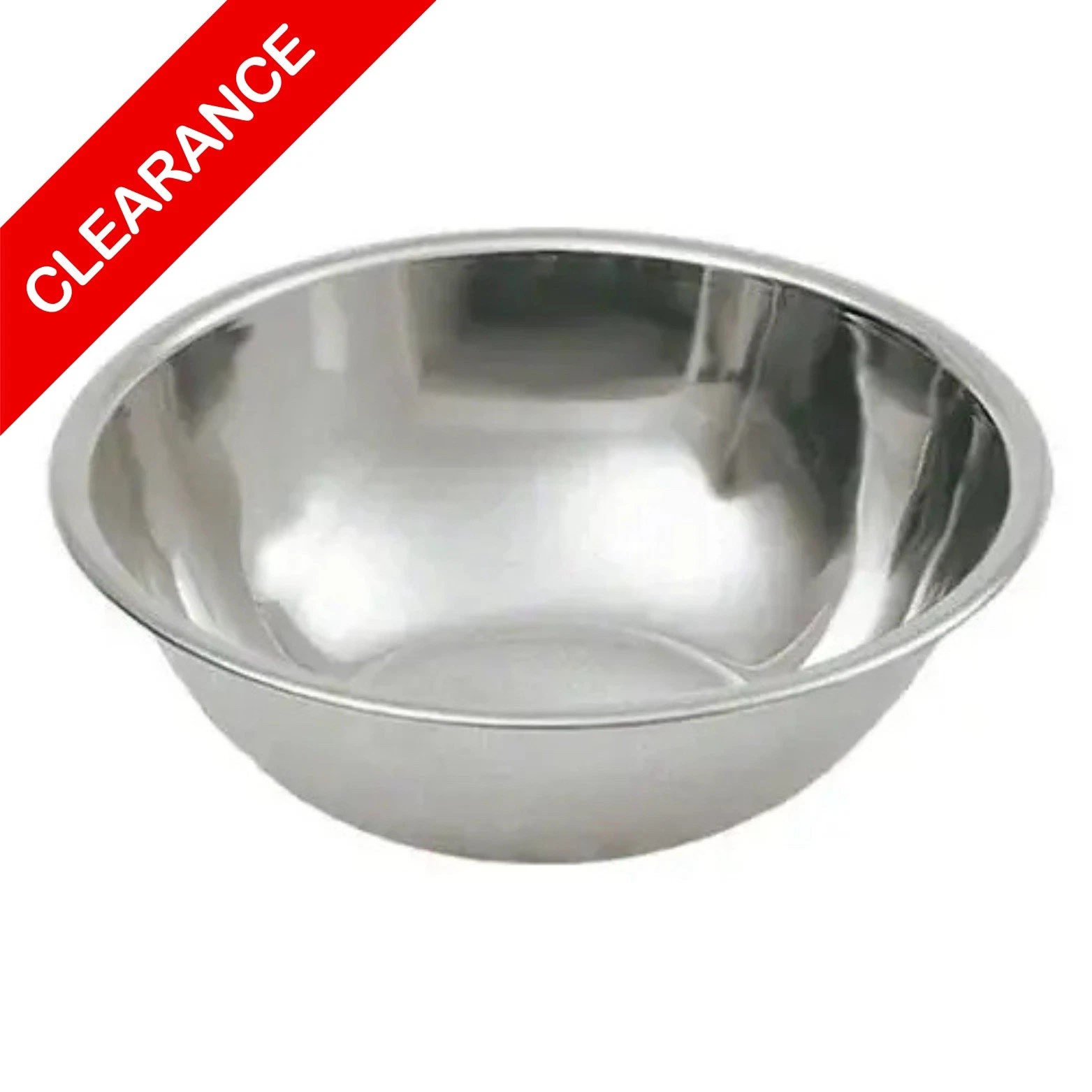 NEW 16 Qt Stainless Steel Mixing Bowl - 18” x 5.25” Commercial Restaurant Grade
