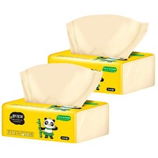 Bambus Papierservietten Packung Weiche Tablettuches Haushalt