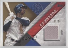 2018 Topps Major League Material Series 2 Gold 27/50 Didi Gregorius #MLM-DR 0q1p
