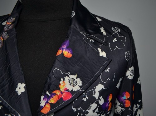 Desigual Damen Mantel Blumen Trench Gr. 42 - Bild 3 von 14