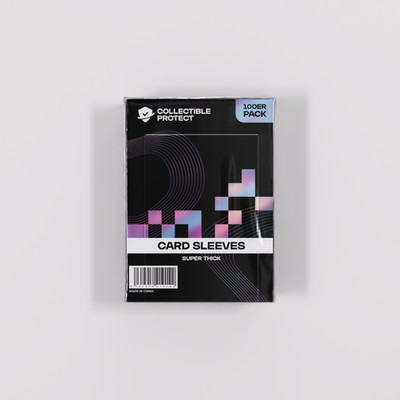 100 Stück Collectible Protect SUPER THICK 360pt Card Sleeves Karten- Schutzhülle