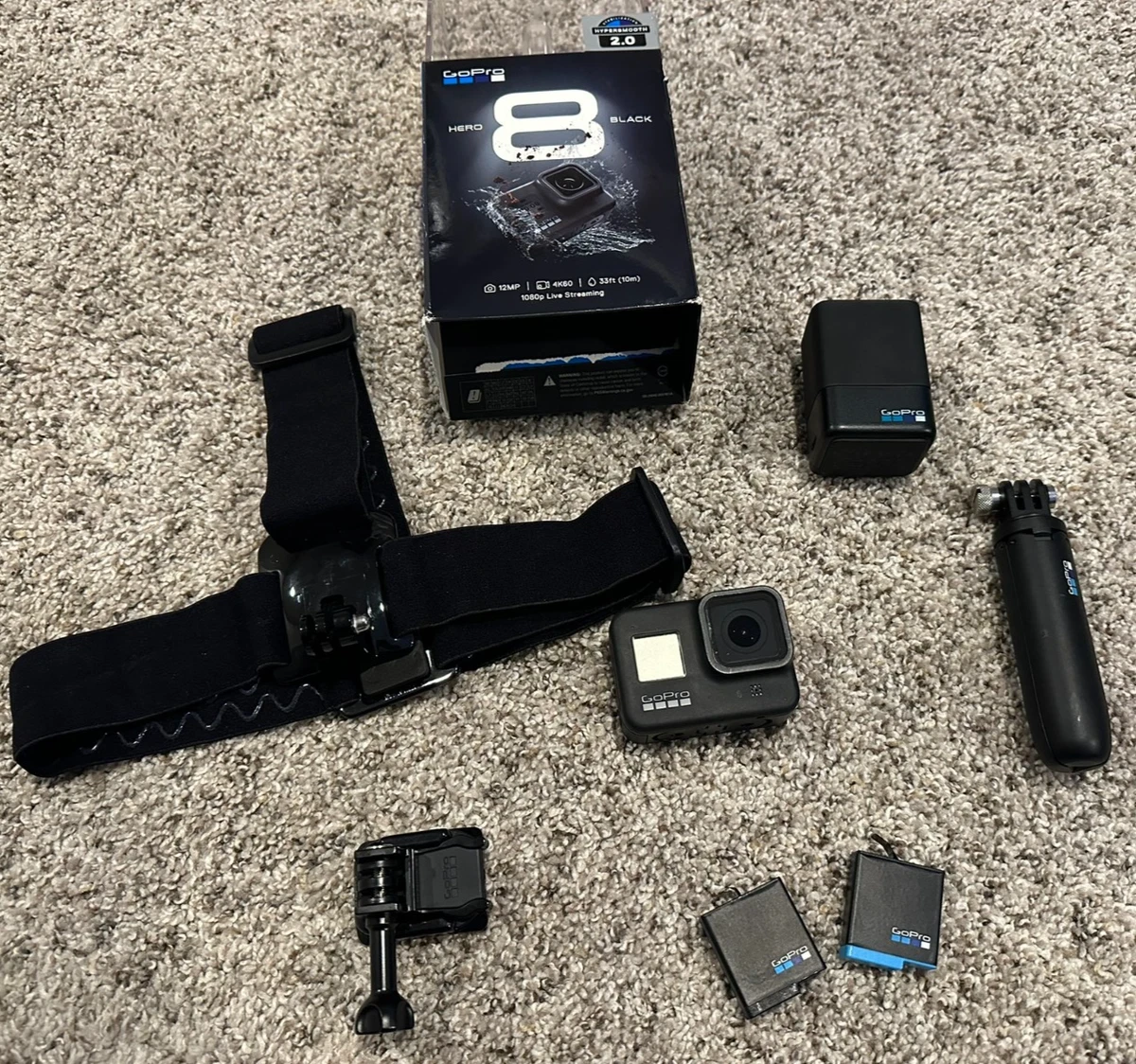 GoPro HERO8BLACK 新品未使用 2台セット 格安レンタル] GoPro HERO8 BLACK 初心者用セット 2泊3日～