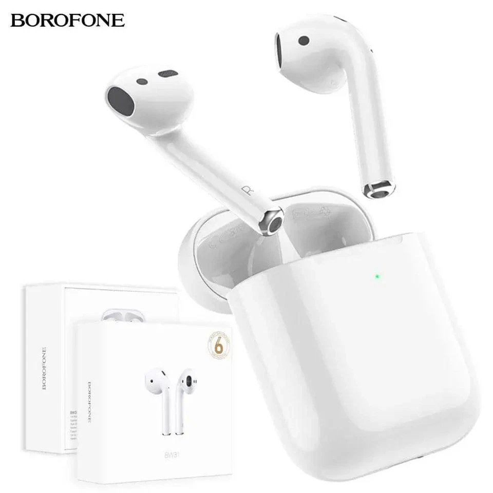 Borofone BW31 TWS Wireless Bluetooth Headphones Earbuds Nokia G42 C12 C22 XR21 - image 4 of 4