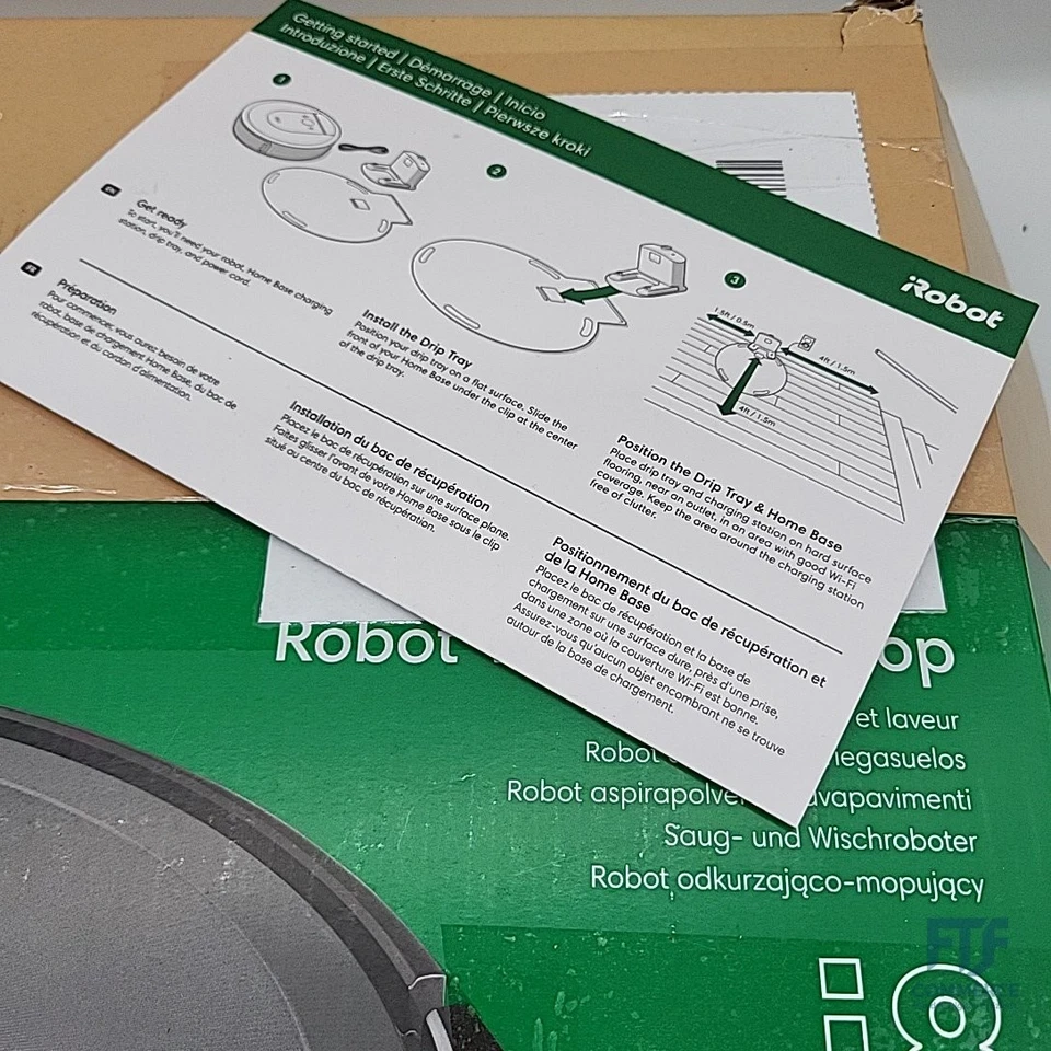 iRobot Roomba Combo i8 (i8176) Saug- und Wischroboter mit 2. Auffangbehälter mit, Foto 2 von 5