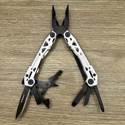 Gerber Suspension NXT Stainless And Black 9 Tool Multi-Tool Pliers Used