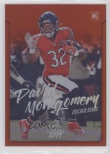 2019 Panini Chronicles Luminance Update Rookies Red 68/99 David Montgomery 1j8