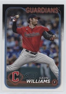 2024 Topps Series 1 Gavin Williams #242 Rookie RC