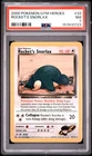 2000 POKEMON GYM HEROES #33 ROCKET'S SNORLAX PSA 7