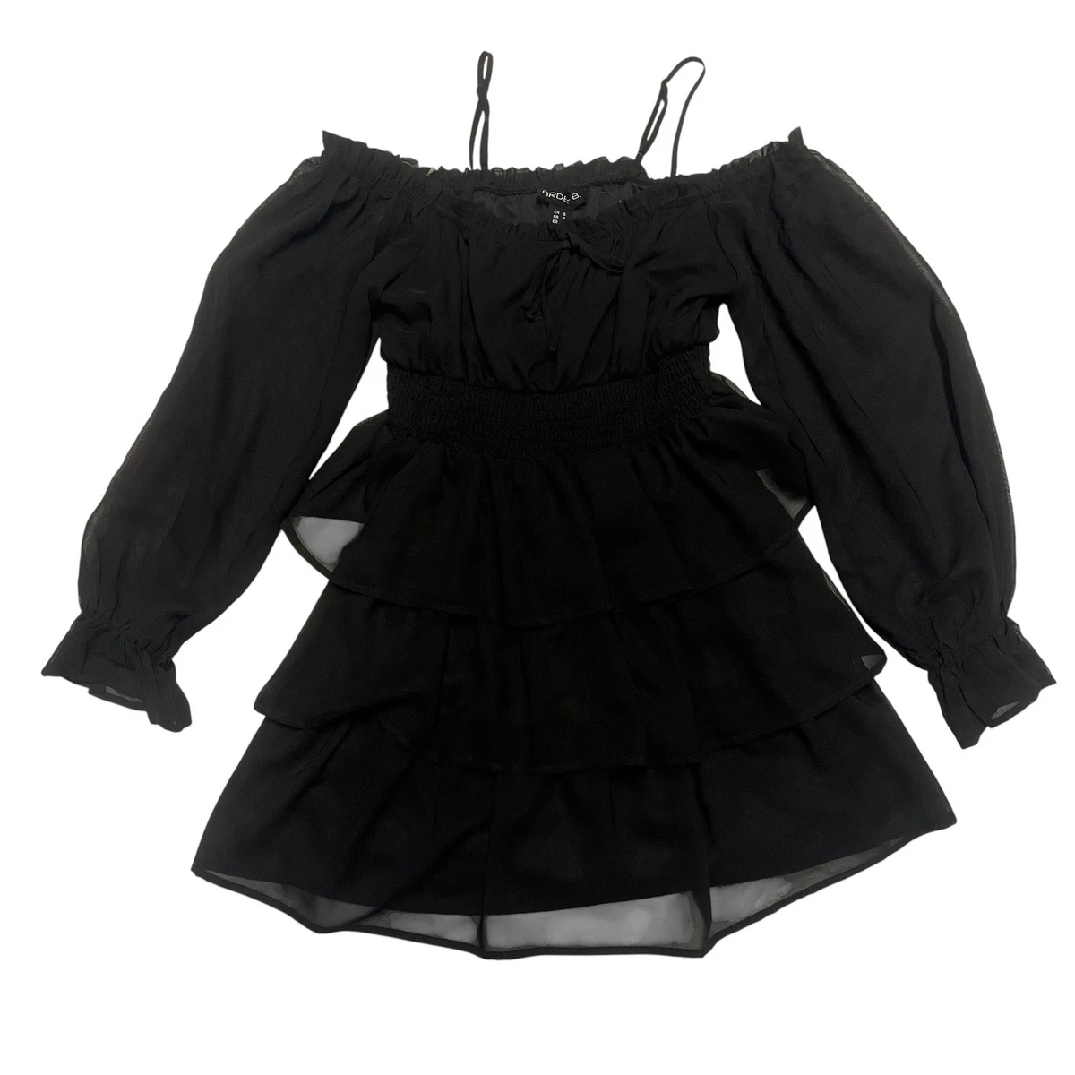 arden b black dress Arden B. Satin Halter Dress Sz 8 – Just Fabulous Consignment Boutique main image 0