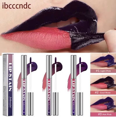 BRANDED Waterproof Lip Stain Peel Off Tattoo Lipgloss Long Lasting Matte Lip Tint UK