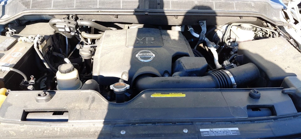 Nissan Armada 2011 motor de 5,6 L fabricante de equipos originales 156 k millas (LKQ ~ 439053103) Foto 3 de 4