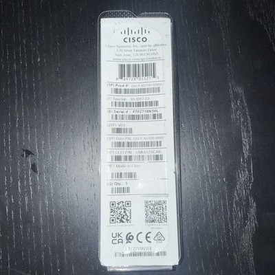 Cisco QSFP-40/100-SRBD Transceiver Module