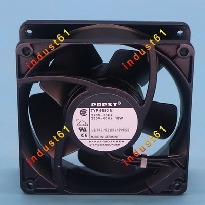 1 PCS New PAPST TYP4650N 220V 18W High Temperature Resistant Cooling Fan#QW