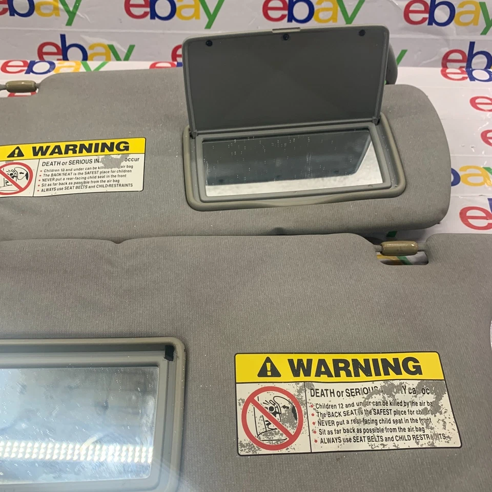 Juego de parasol Honda Cr-V CRV 1997-2001 par gris conductor pasajero 98 99 00 Foto 3 de 4