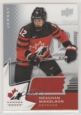 2020 Upper Deck Team Canada Juniors Women's WC Jerseys Meaghan Mikkelson #51 0l2