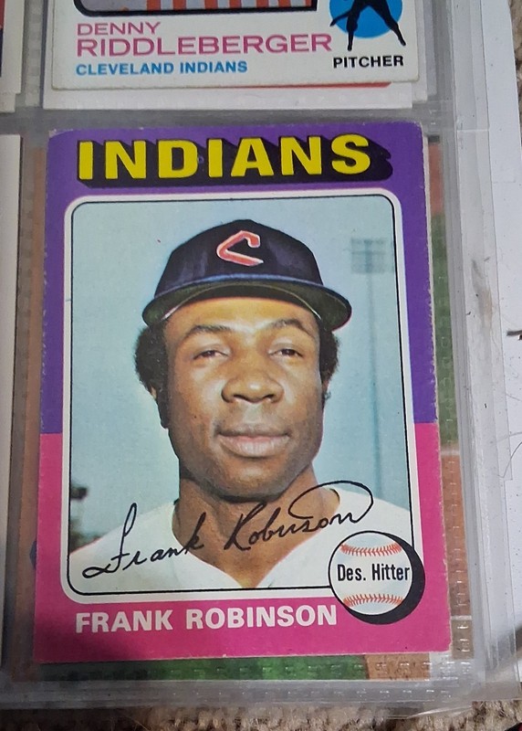 1975 Topps - Frank Robinson #580
