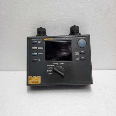 Fluke 1735 Power Logger Analyst VOLTAGE INPUT 600 V CATIII CURRENT INPUT MAX30V