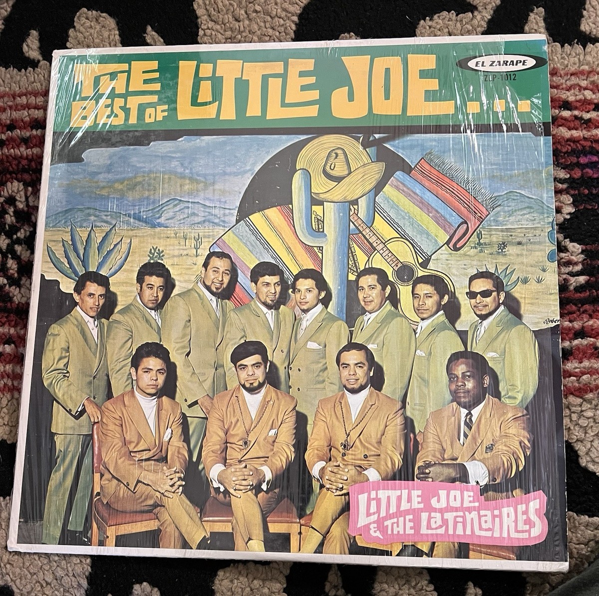 The Best of Little Joe and The Latinaires Tejano LP El Zarape ZLP